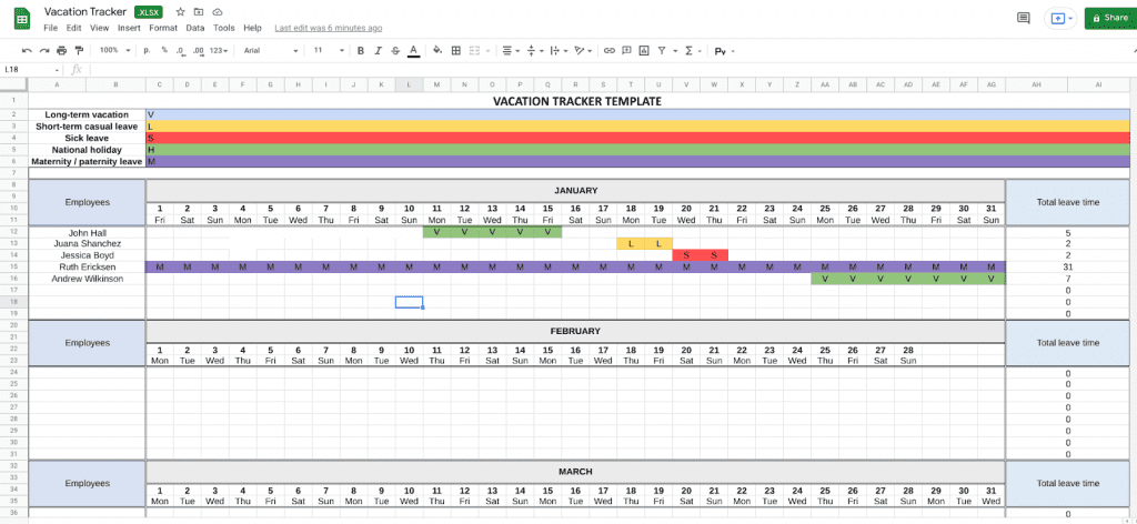 Implementing an Employee Vacation Tracker: Step-by-Step Guide